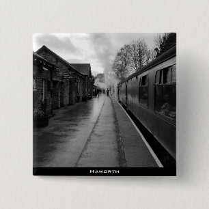 Haworth 15 Cm Square Badge
