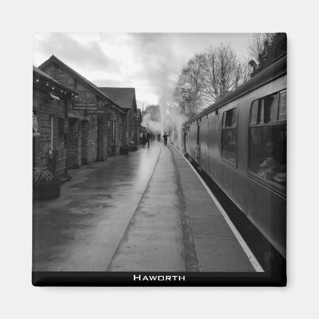 Haworth Heritage Railway Station Magnet (Front)