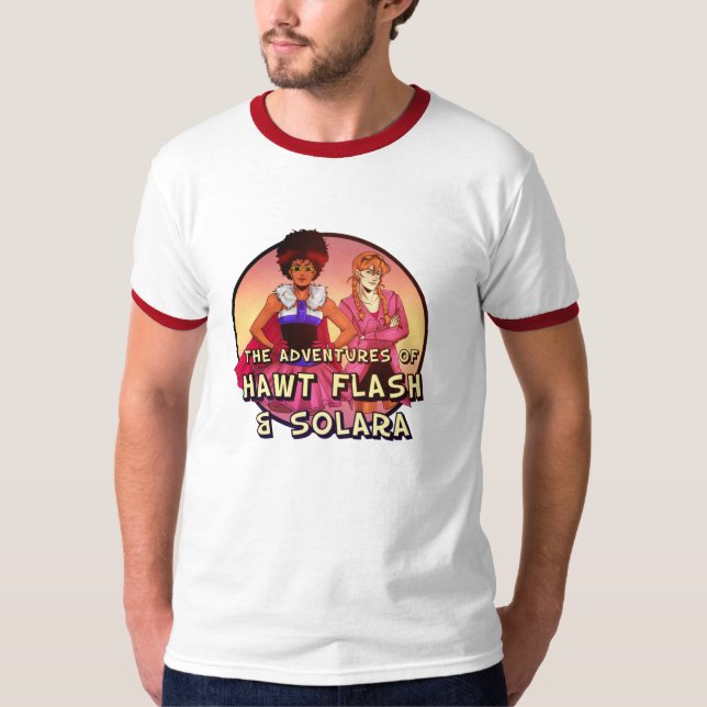 Hawt Flash & Solara T-Shirt (Front)