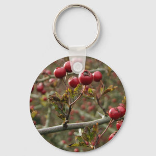 Hawthorn Berries Keychain