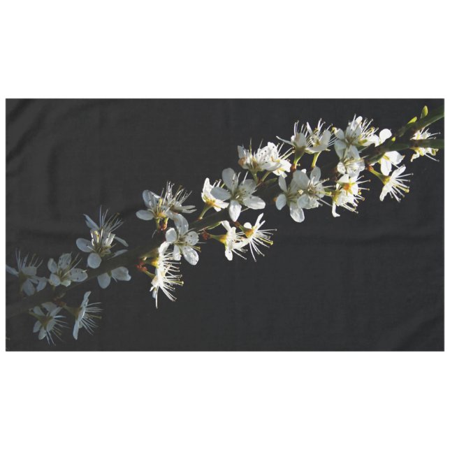 Hawthorn Flowers 60x104 tccnm Tablecloth (Front (Horizontal))