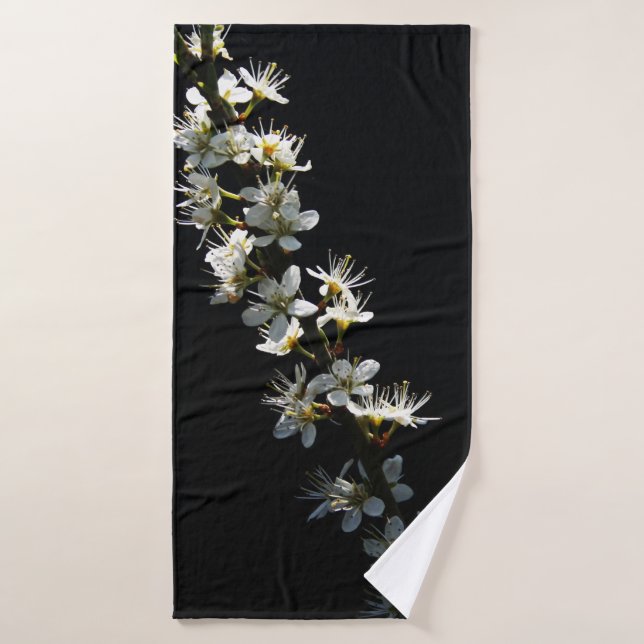 Hawthorn Flowers btcna Bath Towel Set (Bath Towel)