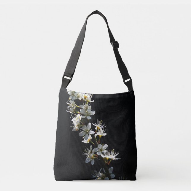 Hawthorn Flowers cbbcnm Crossbody Bag (Front)