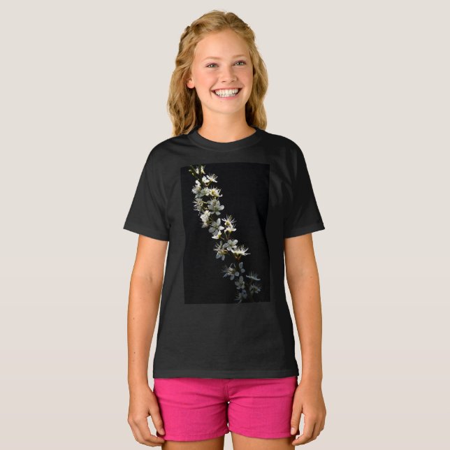 Hawthorn Flowers gccna T-Shirt (Front Full)