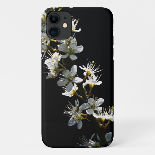 Hawthorn Flowers iphcna Case-Mate iPhone Case (Back)