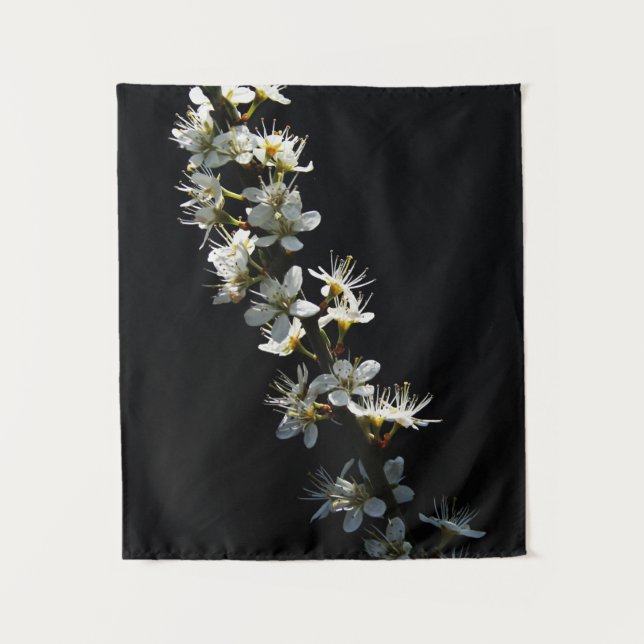 Hawthorn Flowers wtcna Tapestry (Front)