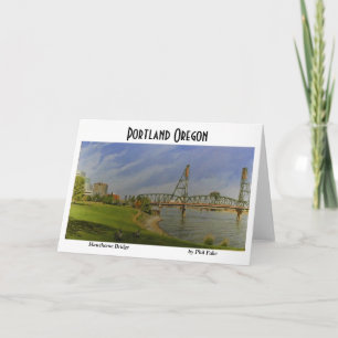Hawthorne Bridge note card