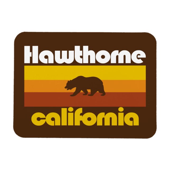 Hawthorne,California Magnet (Horizontal)