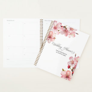 Hawthorne Elegant Calligraphy Wedding Planner