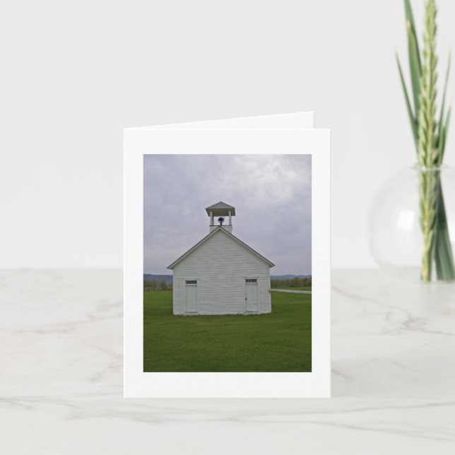 Hawthorne Schoolhouse, Bridgport, VT Card (Front)