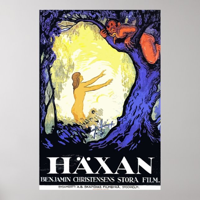 Haxan vintage poster (Front)