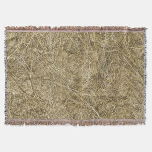 Hay Bale Throw Blanket