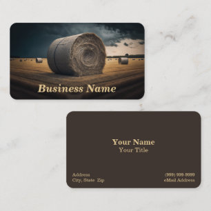 Hay Bales Business Card
