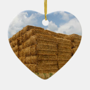 HaY BaLEs Ceramic Tree Decoration