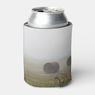 Hay Bales In The Fog Can Cooler