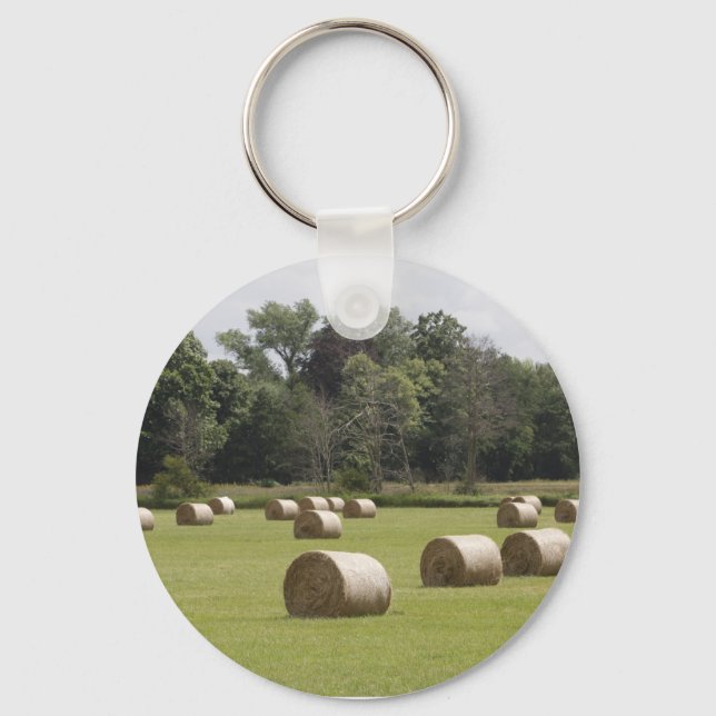 Hay bales key ring (Front)