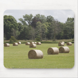 Hay bales mouse mat