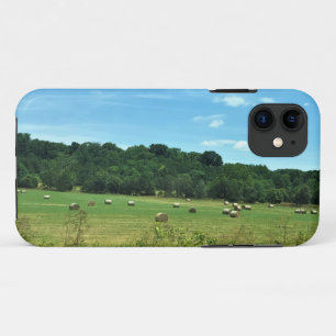 Hay Bales, Wytheville, Virginia iPhone 11 Case