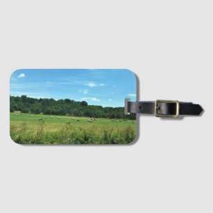 Hay Bales, Wytheville, Virginia Luggage Tag