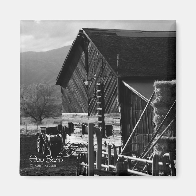 Hay Barn Magnet (Front)