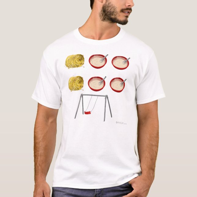 Hay Batter Batter T-Shirt (Front)