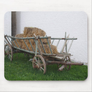 Hay Cart Mouse Mat