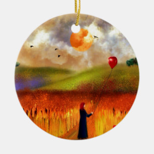 Hay Ceramic Tree Decoration