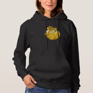 Hay Farmer Agriculture Planting Farm Tractor Farmi Hoodie