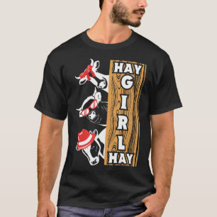 Hay Girl Hay Cows Womanizer Cow Men T-Shirt