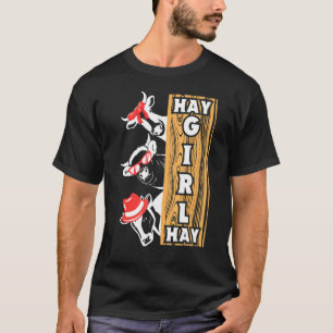 Hay Girl Hay Cows Womanizer Cow Men T-Shirt