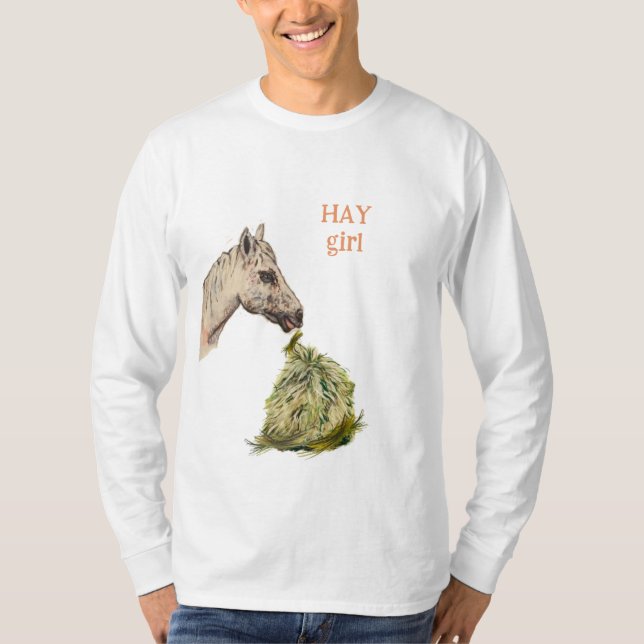 Hay girl T-Shirt (Front)