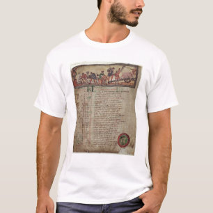 Hay-making and ploughing, from a Calendar T-Shirt