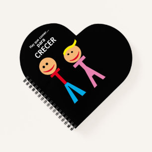 hay que comer para crecer apron notebook