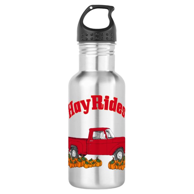 hay rides 710 ml water bottle (Front)