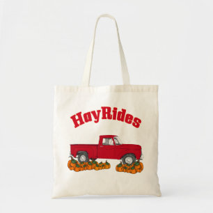 hay rides tote bag
