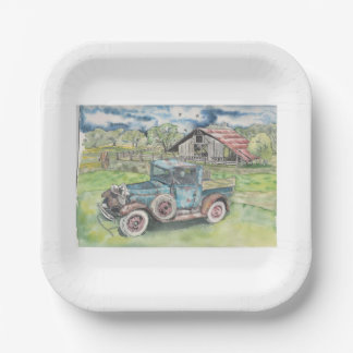 Hay Run Paper Plate