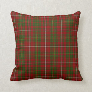 Hay Scottish Clan Tartan Plaid Pattern Cushion