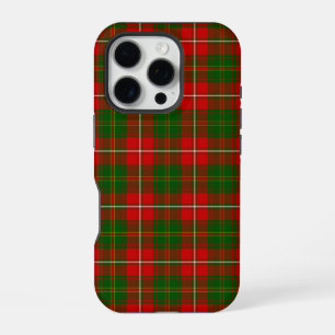 Hay tartan red green plaid iPhone 16 pro case