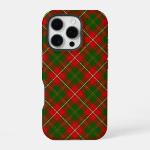 Hay tartan red green plaid iPhone 16 pro case