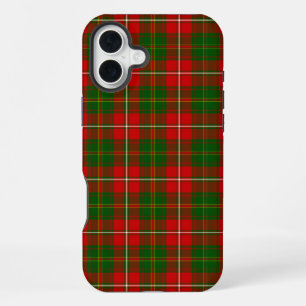 Hay tartan red green plaid iPhone 16 plus case