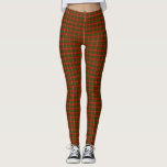 Hay tartan red green plaid leggings<br><div class="desc">Hay clan tartan red green plaid</div>