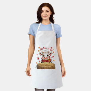 Hay There, It's Fall!  Apron