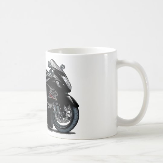 Hayabusa Black Bike Coffee Mug
