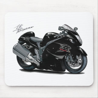 Hayabusa Black Bike Mouse Mat