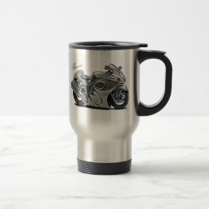 Hayabusa Grey Bike Travel Mug