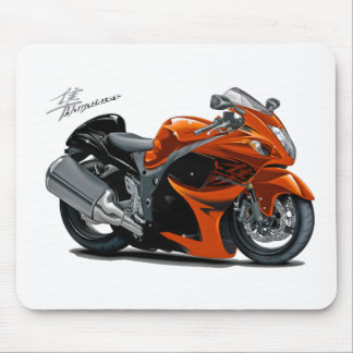 Hayabusa Orange Bike Mouse Mat
