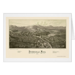 Haydenville, MA Panoramic Map - 1886