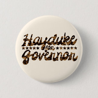 Hayduke for Governor Retro Floral 6 Cm Round Badge
