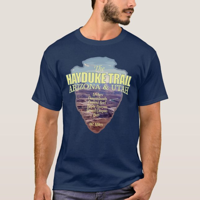 Hayduke Trail (arrowhead) T-Shirt (Front)