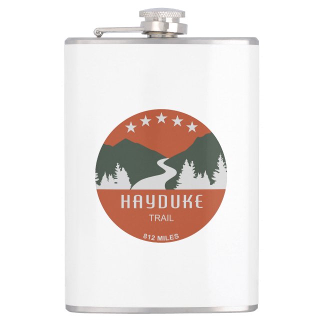 Hayduke Trail Hip Flask (Front)